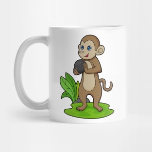 Monkey Bowling Bowling ball Mug